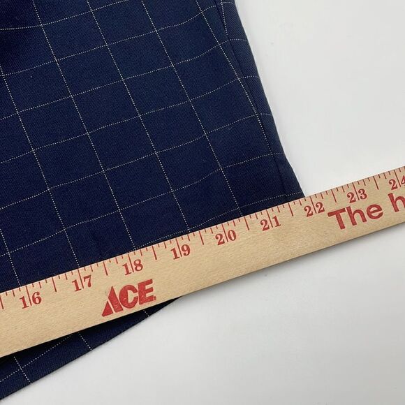 NWTS Rachel roy collection blue with while stripes midi skirt with slit effect - Picture 6 of 12